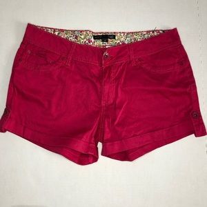 Pink summer shorts size 11